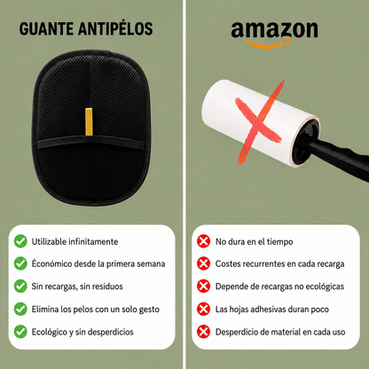 Wifson™ - Guante Antipelos Reutilizable y Ecológico