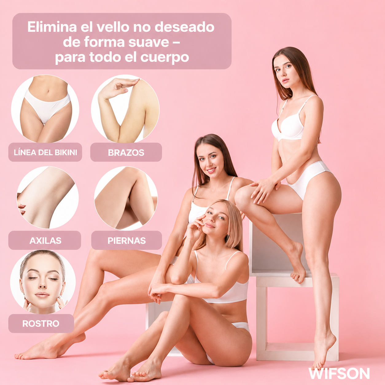 Wifson™ Afeitadora 2-en-1 para mujer