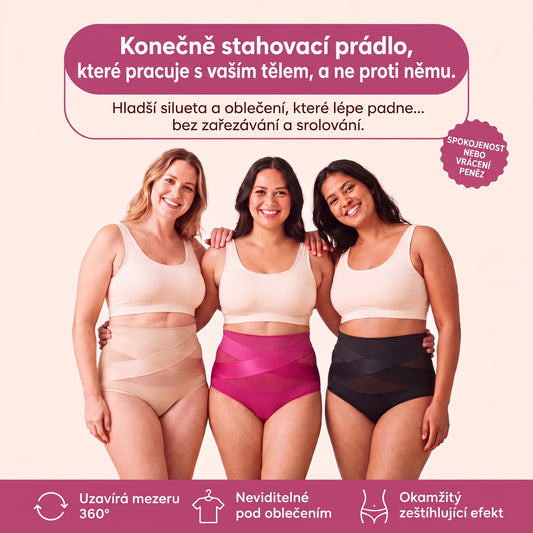 Wifson Modelující kalhotky — konečně stahovací prádlo, které pracuje s vaším tělem
